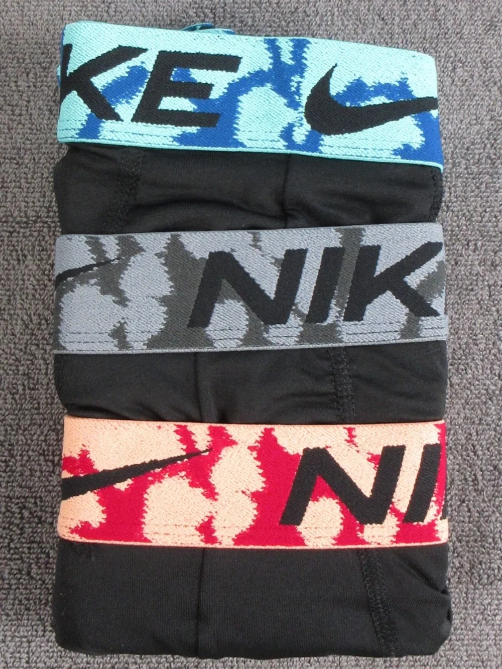 Men's Nike Dri-FIT Essential Micro Hip Briefs - unique colorful waistbands